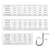 50pcs / 20pcs / Box Circle Eyed Fishing Hook Size 2-22# - Image 4