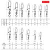 MEREDITH 50PCS Swivel Fishing Accessories - Image 4